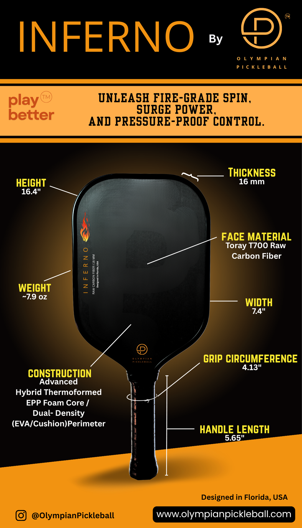 INFORNO PADDLES